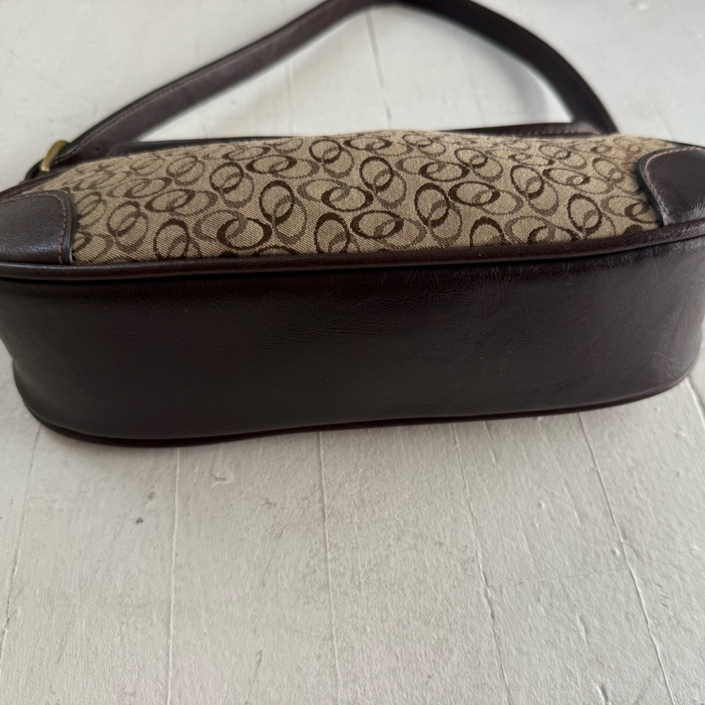 Brown Patterned Clutch - image 4